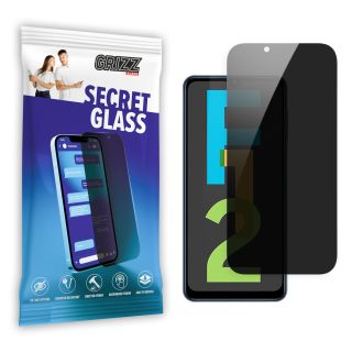 GrizzGlass SecretGlass Samsung Galaxy F12 betekintésgátló kijelzővédő üvegfólia
