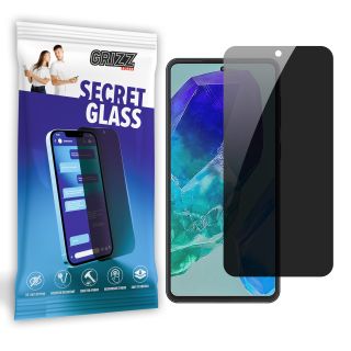 GrizzGlass SecretGlass Samsung Galaxy M55 betekintésgátló kijelzővédő üvegfólia