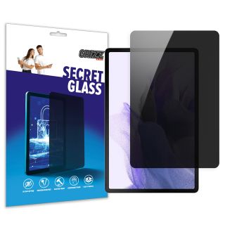 GrizzGlass SecretGlass Samsung Galaxy Tab S7 Plus betekintésgátló kijelzővédő üvegfólia