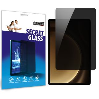 GrizzGlass SecretGlass Samsung Galaxy Tab S9 FE betekintésgátló kijelzővédő üvegfólia