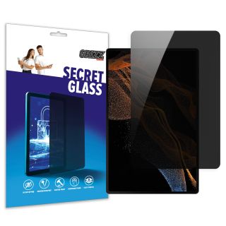 GrizzGlass SecretGlass Samsung Galaxy Tab S9+ Plus betekintésgátló kijelzővédő üvegfólia