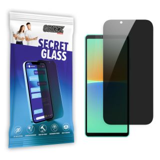 GrizzGlass SecretGlass Sony Xperia 10 V betekintésgátló kijelzővédő üvegfólia
