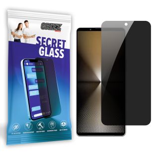 GrizzGlass SecretGlass Sony Xperia 1 VI betekintésgátló kijelzővédő üvegfólia