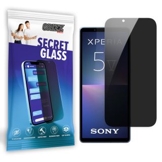 GrizzGlass SecretGlass Sony Xperia 5 V betekintésgátló kijelzővédő üvegfólia
