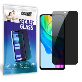 GrizzGlass SecretGlass Vivo Y03 betekintésgátló kijelzővédő üvegfólia