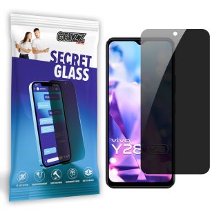GrizzGlass SecretGlass Vivo Y28 betekintésgátló kijelzővédő üvegfólia