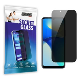 GrizzGlass SecretGlass Vivo Y33e betekintésgátló kijelzővédő üvegfólia