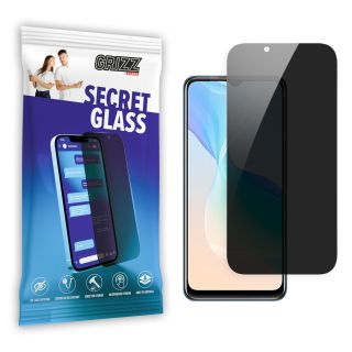 GrizzGlass SecretGlass Vivo Y33T betekintésgátló kijelzővédő üvegfólia