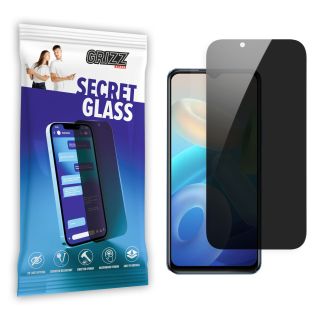 GrizzGlass SecretGlass Vivo Y55s 5G betekintésgátló kijelzővédő üvegfólia