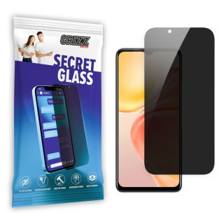 GrizzGlass SecretGlass Vivo Y75s 5G betekintésgátló kijelzővédő üvegfólia