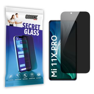 GrizzGlass SecretGlass Xiaomi Mi 11X Pro 5G betekintésgátló kijelzővédő üvegfólia