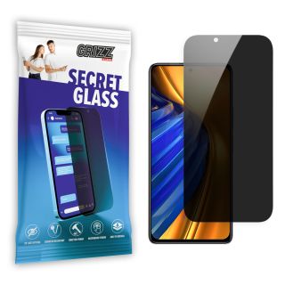 GrizzGlass SecretGlass Xiaomi Poco F4 betekintésgátló kijelzővédő üvegfólia