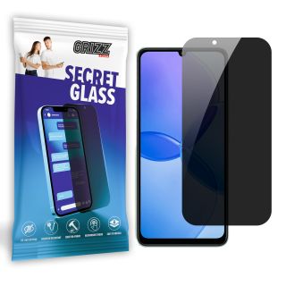 GrizzGlass SecretGlass Xiaomi Redmi 13R betekintésgátló kijelzővédő üvegfólia