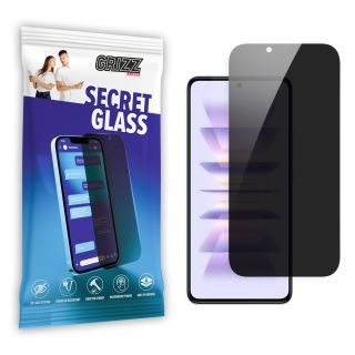 GrizzGlass SecretGlass Xiaomi Redmi K40 5G betekintésgátló kijelzővédő üvegfólia