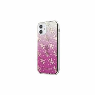 Guess Gradient iPhone 12 mini szilikon tok - pink