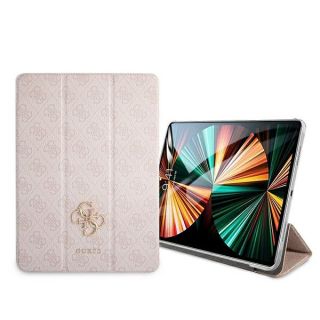 Guess 4G Collection GUIC11G4GFPI iPad Pro 11" (2022/2021/2020) kinyitható bőr tok - rózsaszín