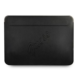 Guess Sleeve GUCS13PUSASBK laptop 13" bőr becsúsztathatós tok - fekete