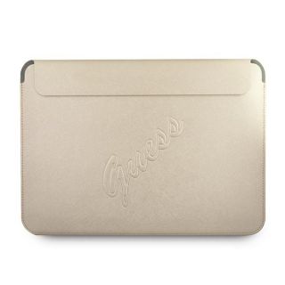 Guess Sleeve GUCS13PUSASLG laptop 13" bőr becsúsztathatós tok - arany