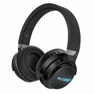 Blitzwolf BW-HP0 Pro Vezeték nélküli fejhallgató RGB - fekete