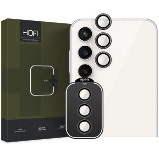 Hofi Camring Pro+ Samsung Galaxy S23 FE lencsevédő üvegfólia - fekete