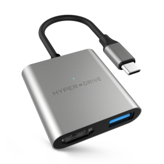 HyperDrive 3in1 USB-C Hub 4K HDMI - asztroszürke