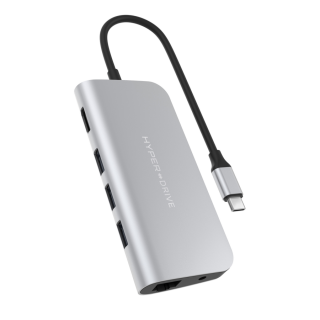 HyperDrive POWER 9in1 USB-C Hub - ezüst