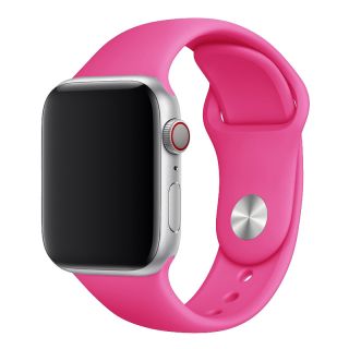 iKi Apple Watch 41mm / 40mm / 38mm Sport szilikon szíj - hot pink