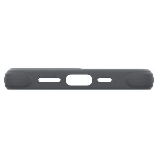 Caseology Stratum MagSafe iPhone 13 ütésálló hátlap tok és kijelzővédő üvegfólia kerettel - szürke