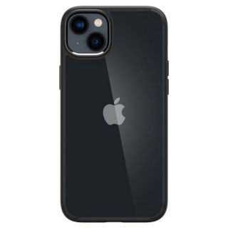 A letisztult fekete színű Spigen Ultra Hybrid iPhone 14 kemény hátlap tok a védelmen túlmutatóan fiatalos és modern megjelenést kölcsönöz a telefonjának.