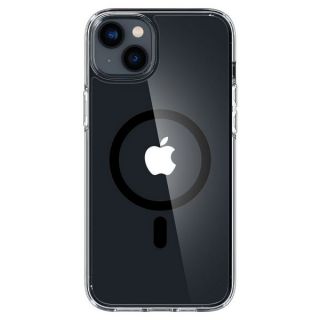 A fekete-átlátszó Spigen Ultra Hybrid MagSafe iPhone 14 Pro Max kemény hátlap tok előnyös funkciói mellett igazán modern megjelenést kölcsönöz telefonjának. 