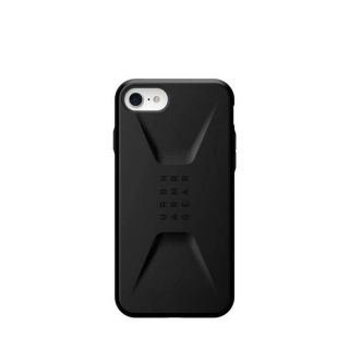UAG Civilian iPhone SE (2022/2020) / 8 / 7 ütésálló hátlap tok - fekete