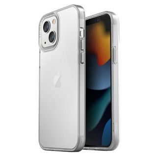 Az átlátszó Uniq Air Fender iPhone 13 mini szilikon hátlap tok precíz formatervezéséből adóan pontosan illeszkedik és biztonságosan tartja magában a telefont.