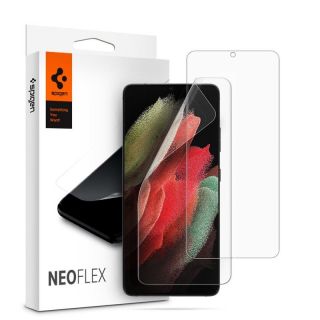 Spigen Neo Flex 2 Pack Samsung Galaxy S21 Ultra kijelzővédő fólia
