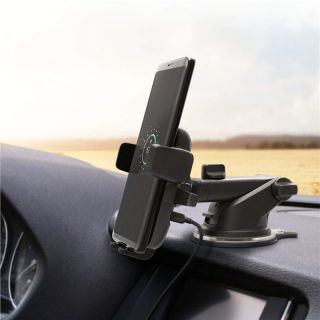 iOttie Easy One Touch Wireless Dash Qi vezeték nélküli töltő + műszerfalra és szélvédőre rögzíthető autós telefontartó