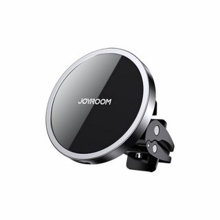 Joyroom Magsafe iPhone mágneses autós tartó és Qi töltő - szellőzőrácsos