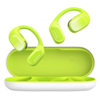 Joyroom Openfree JR-OE1 vezeték nélküli Bluetooth 5.2 fülhallgató + töltőtok - zöld