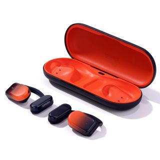 Joyroom Openfree JR-OE2 TWS vezeték nélküli Bluetooth 5.3 fülhallgató + töltőtok - narancssárga