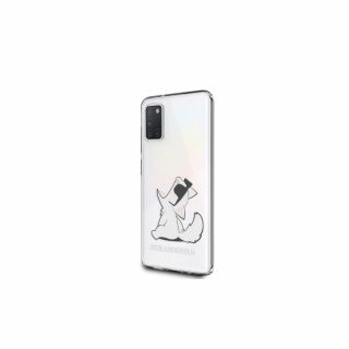 Karl Lagerfeld Samsung Galaxy A31 kemény hátlap tok - Choupette/átlátszó