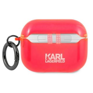 Karl Lagerfeld AirPods Pro kemény tok - rózsaszín / Choupette