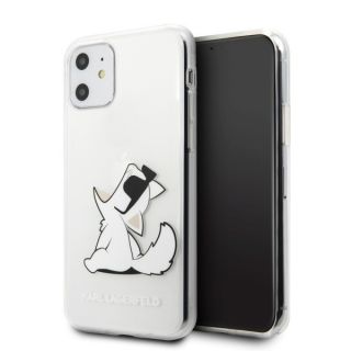 Karl Lagerfeld KLHCN61CFNRC iPhone 11 kemény hátlap tok - átlátszó