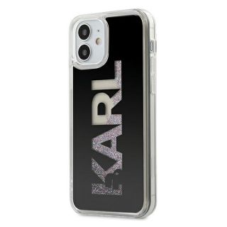 Karl Lagerfeld KLHCP12SKLMLBK iPhone 12 mini kemény hátlap tok - fekete