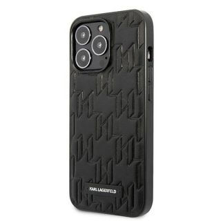 Karl Lagerfeld KLHCP13LMNMP1K iPhone 13 Pro kemény hátlap tok - fekete