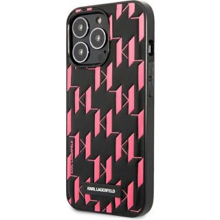 Karl Lagerfeld KLHCP13LMNMP1P iPhone 13 Pro kemény hátlap tok - rózsaszín