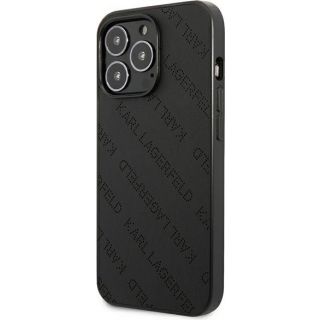 Karl Lagerfeld KLHCP13LPTLK iPhone 13 Pro kemény hátlap tok - fekete