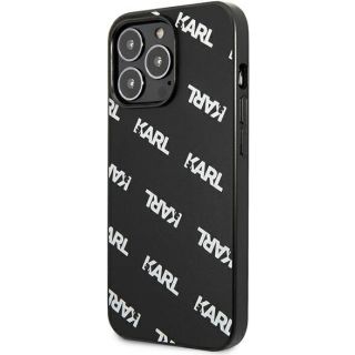 Karl Lagerfeld KLHCP13LPULMBK3 iPhone 13 Pro kemény hátlap tok - fekete