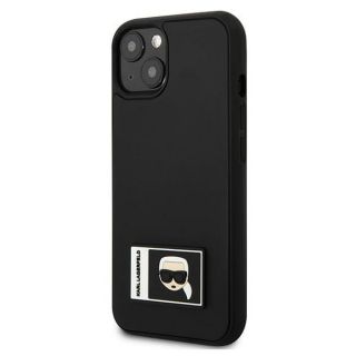 Karl Lagerfeld KLHCP13M3DKPK iPhone 13 kemény hátlap tok - fekete