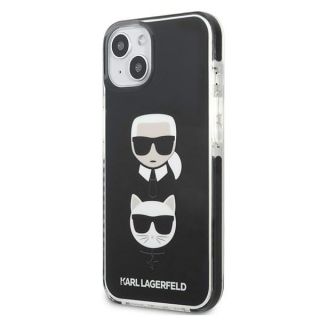 Karl Lagerfeld KLHCP13MTPE2TK iPhone 13 kemény hátlap tok - fekete