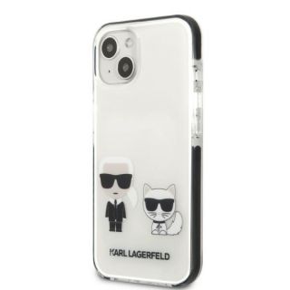 Karl Lagerfeld KLHCP13MTPEKCW iPhone 13 szilikon hátlap tok - fehér