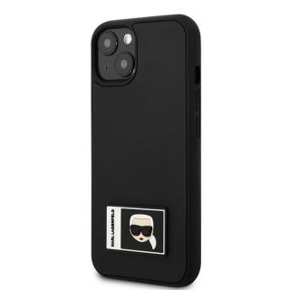 Karl Lagerfeld KLHCP13S3DKPK iPhone 13 mini kemény hátlap tok - fekete