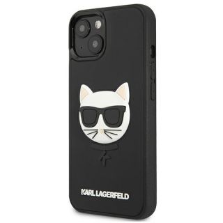 Karl Lagerfeld KLHCP13SCH3DBK iPhone 13 mini kemény hátlap tok - fekete